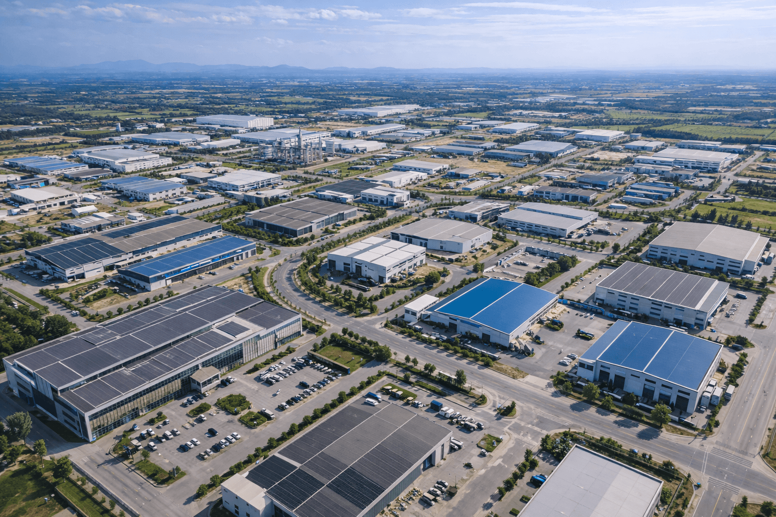 제조 파트너 네트워크와 공급망 확장을 보여주는 이미지